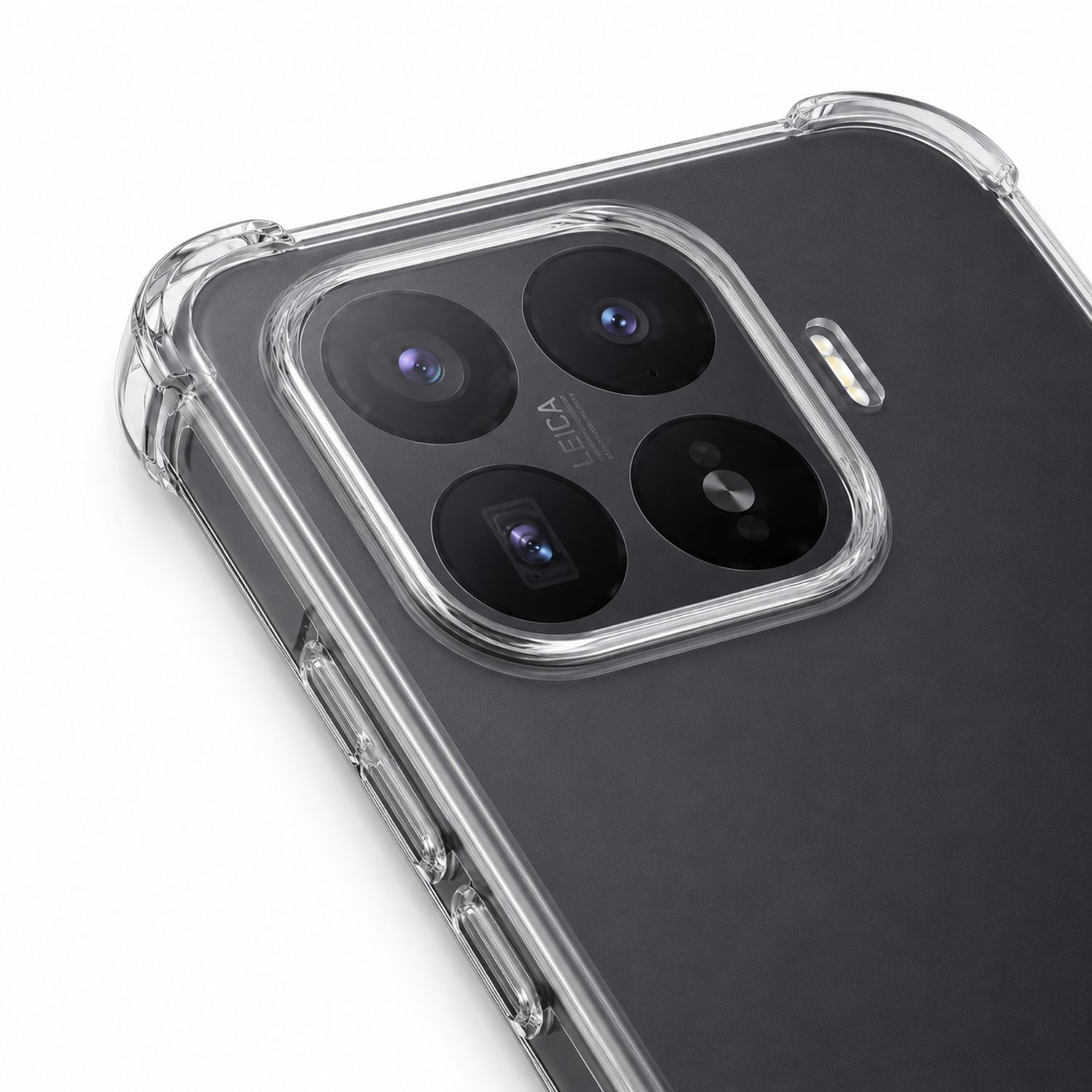 Husa pentru Xiaomi 17T Pro, TPU, Anti-soc, ProtectieCamera, Transparent