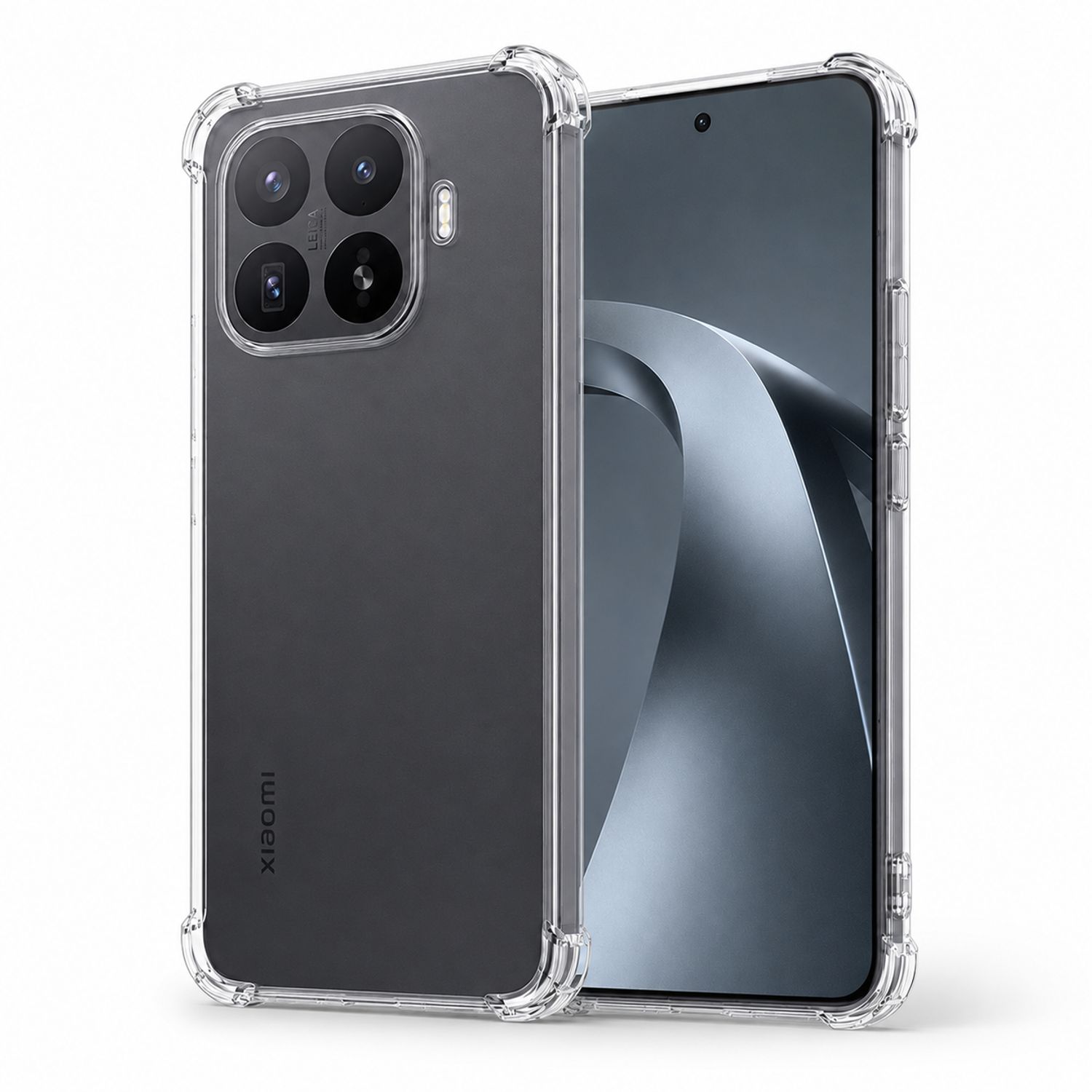Husa pentru Xiaomi 17T Pro, TPU, Anti-soc, ProtectieCamera, Transparent