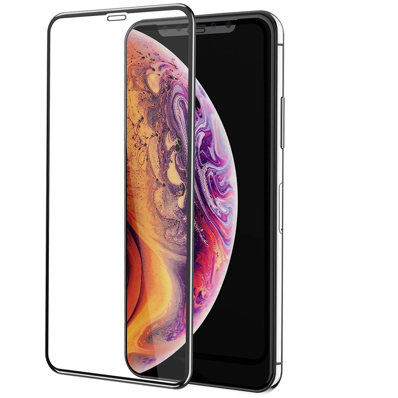 Folie din sticla securizata 9H pentru iPhone 11, lipici pe toata suprafata, Premium Glass