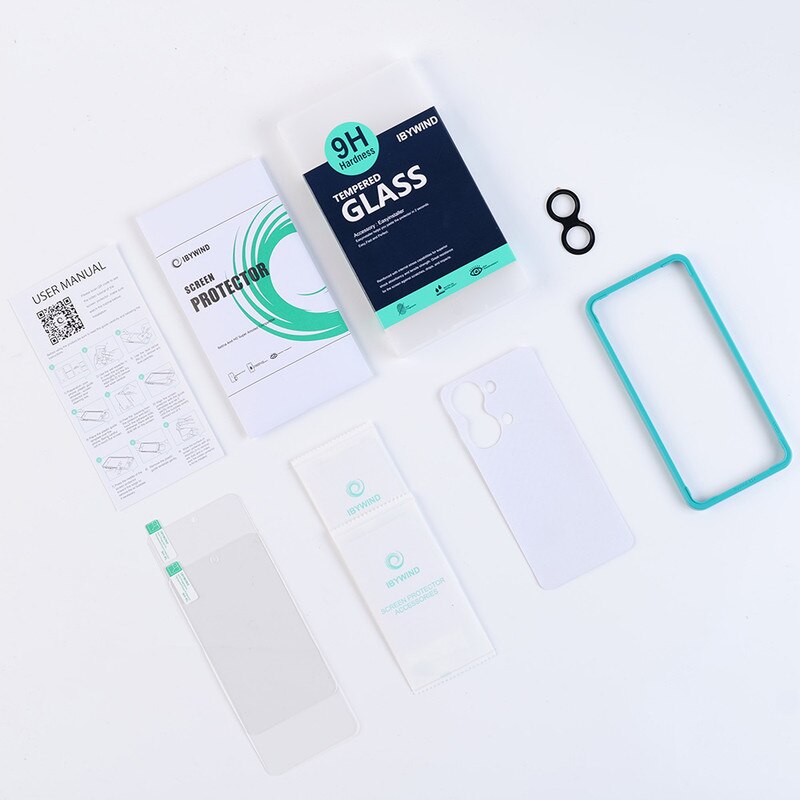 Folie Sticla Ibywind pentru OnePlus Nord 3 5G, Pachet 2, Sticla Securizata, protectie pentru obiectiv, Montaj Usor, Duritate Militara, Ultra HD, Anti Zgarieturi, Anti Socuri