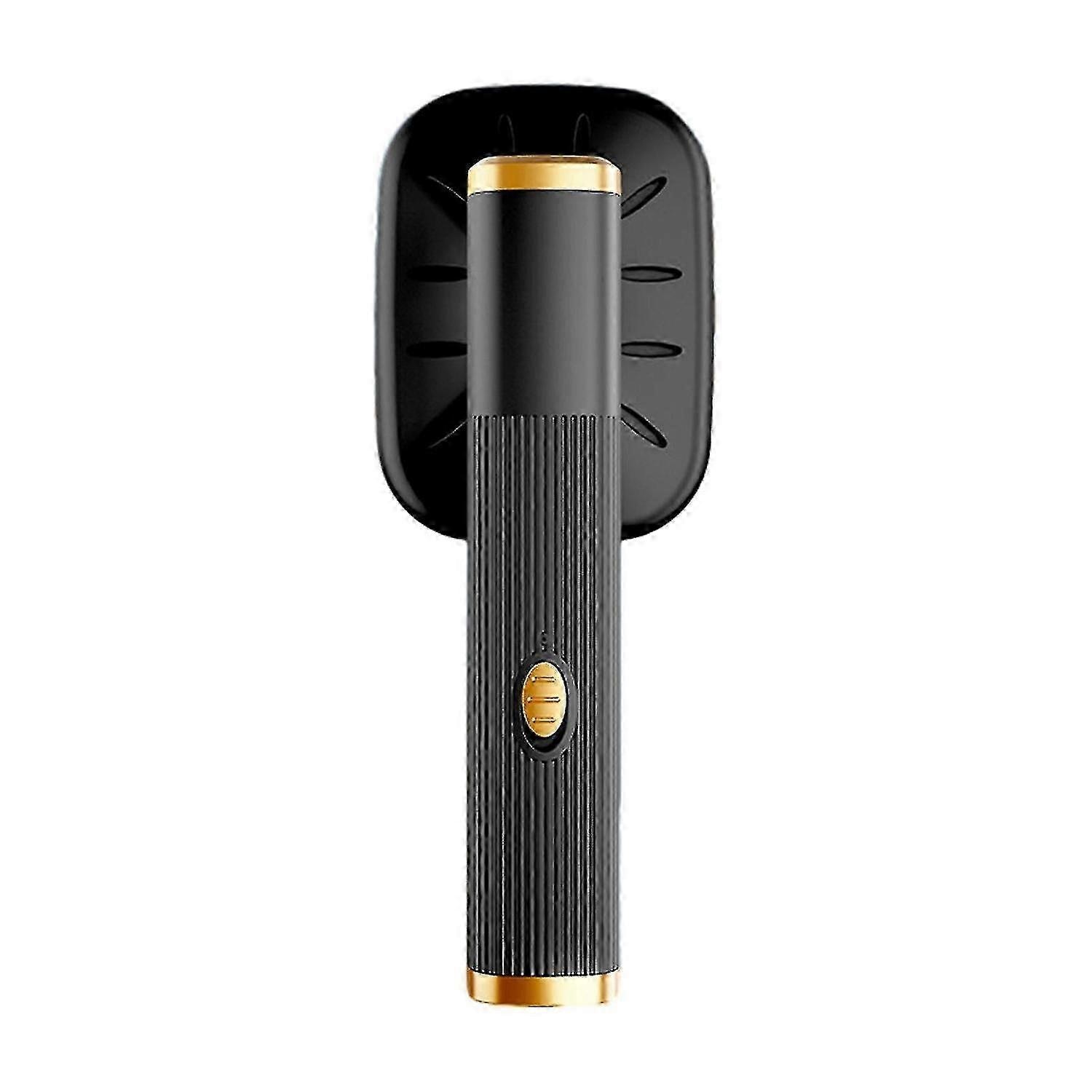 Fier de calcat portabil mini, 180° rotativ, alb-negru, 21.6x8.5cm, 20ml, USB