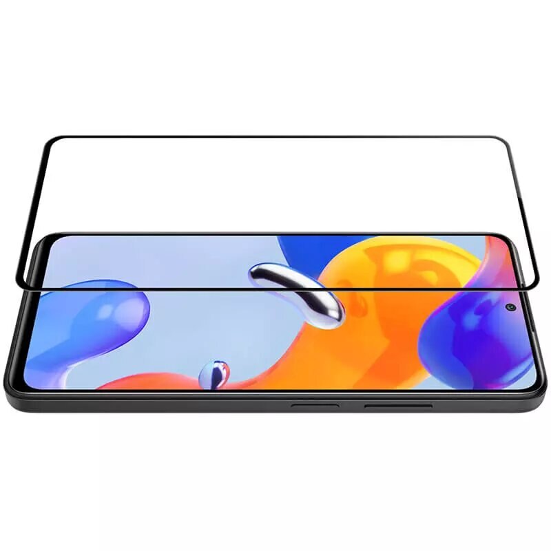 Folie de sticla pentru Xiaomi Redmi Note 11 Pro 5G, Rezistent la socuri, Acoperire completa, Negru