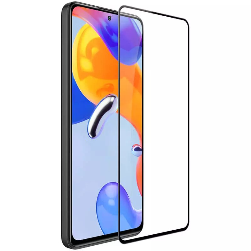 Folie de sticla pentru Xiaomi Redmi Note 11 Pro 5G, Rezistent la socuri, Acoperire completa, Negru