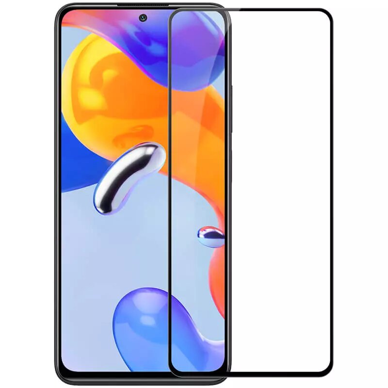 Folie de sticla pentru Xiaomi Redmi Note 11 Pro 5G, Rezistent la socuri, Acoperire completa, Negru