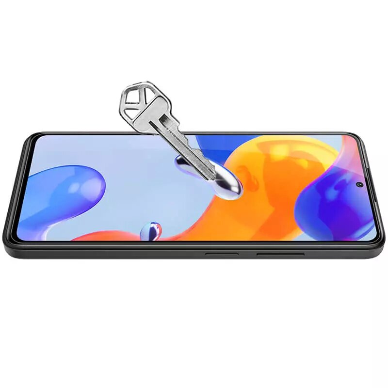 Folie de sticla pentru Xiaomi Redmi Note 11 Pro 5G, Rezistent la socuri, Acoperire completa, Negru