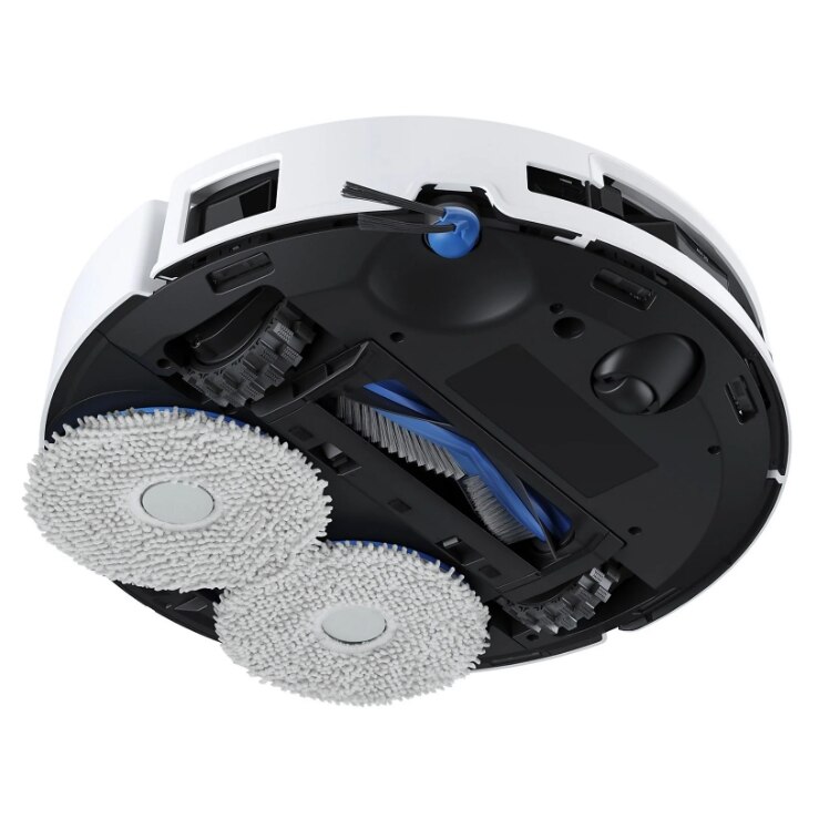 Aspirator robot Ecovacs DEEBOT T50 OMNI G3, 25000Pa, 75 W, Recipient praf 0.26 L, TruEdge 2.0, OZMO Turbo, Atuonomie 198 minute, Rezervor 70 ml, Evitare obstacole cu AI Alb