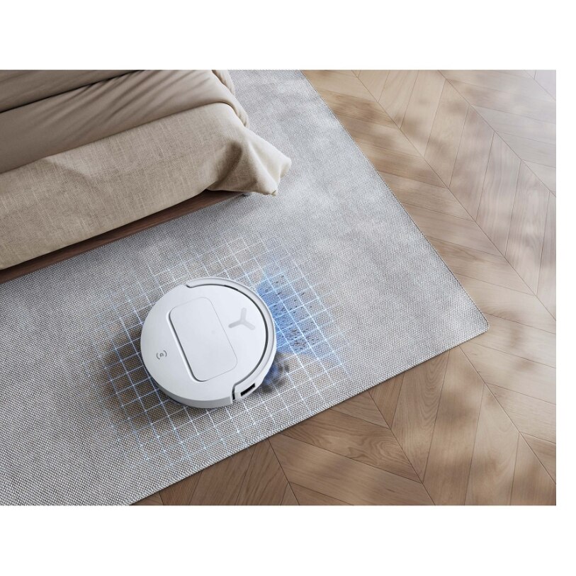 Aspirator robot Ecovacs DEEBOT T50 OMNI G3, 25000Pa, 75 W, Recipient praf 0.26 L, TruEdge 2.0, OZMO Turbo, Atuonomie 198 minute, Rezervor 70 ml, Evitare obstacole cu AI Alb