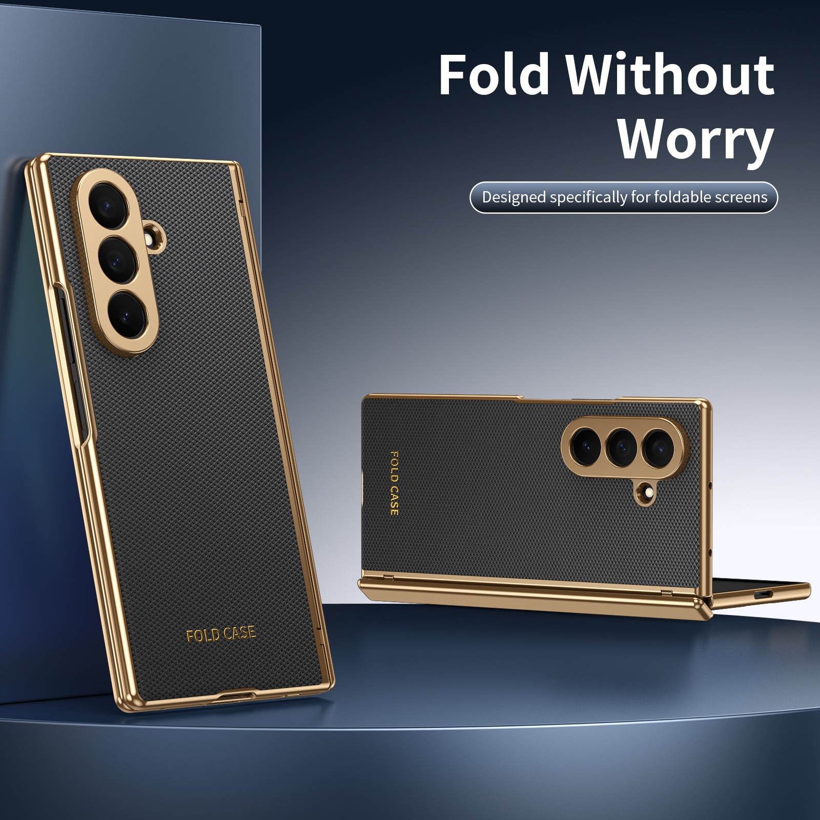 Husa pentru Samsung Galaxy Z Fold8 Ultra, Protectie Balama, Sticla Ecran Integrata, Negru