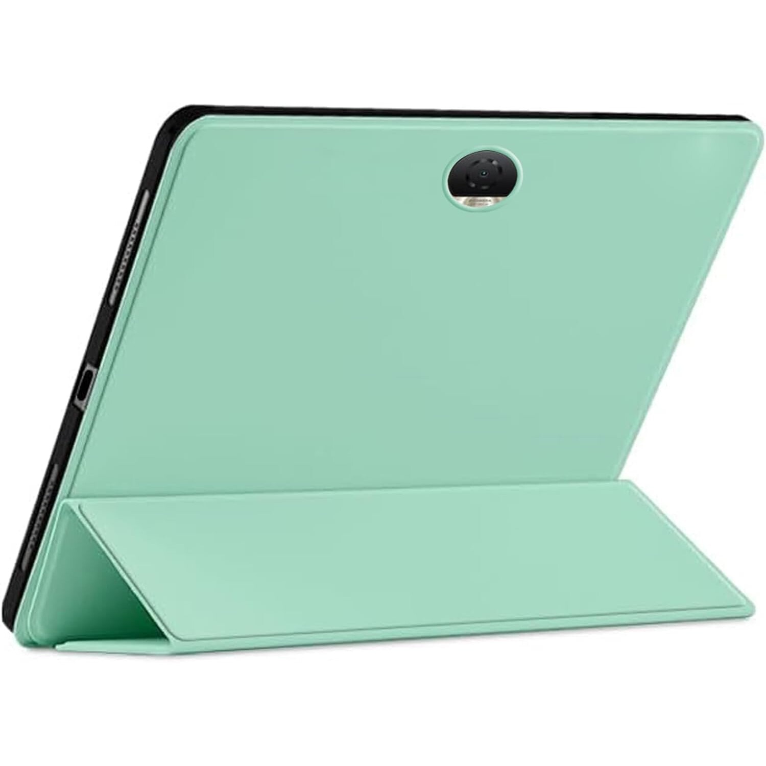 Husa Ultra Slim pentru OnePlus Pad 2 12.1", Silicon TPU, Smart Cover - Verde Menta