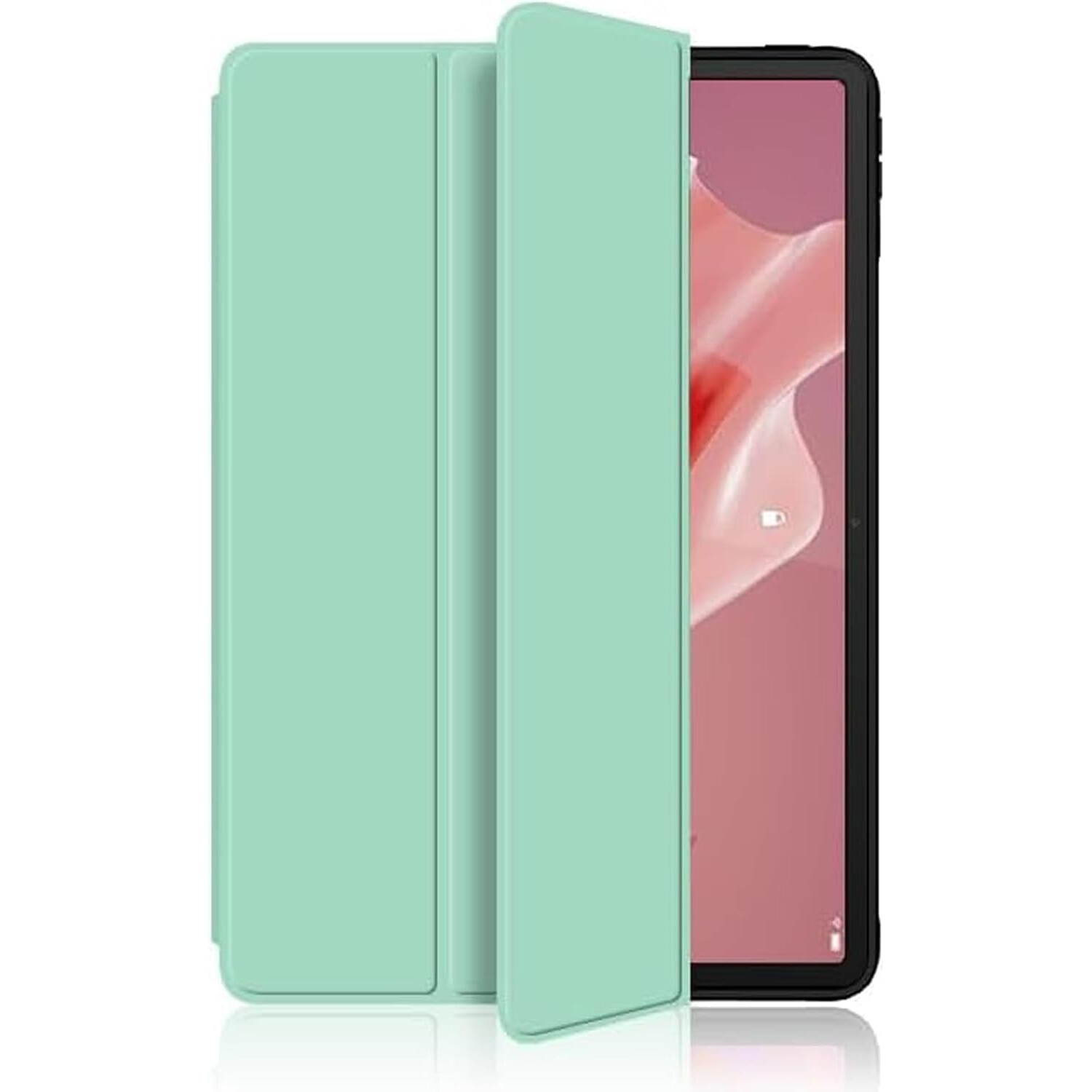 Husa Ultra Slim pentru OnePlus Pad 2 12.1", Silicon TPU, Smart Cover - Verde Menta