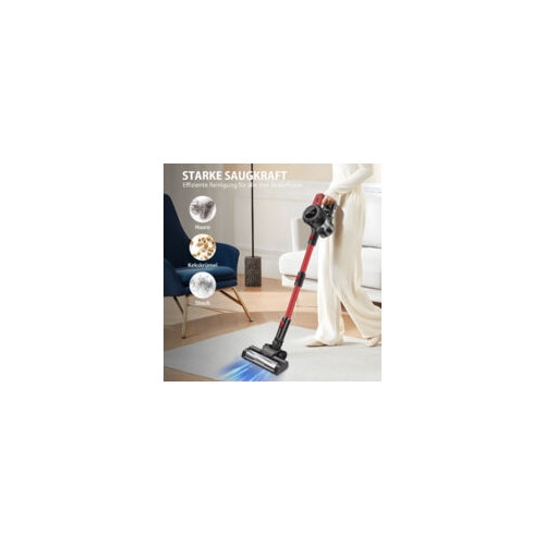 Aspirator fara fir 6 in 1, functie portabila, 30 kPa, 6000 W, cu accesorii