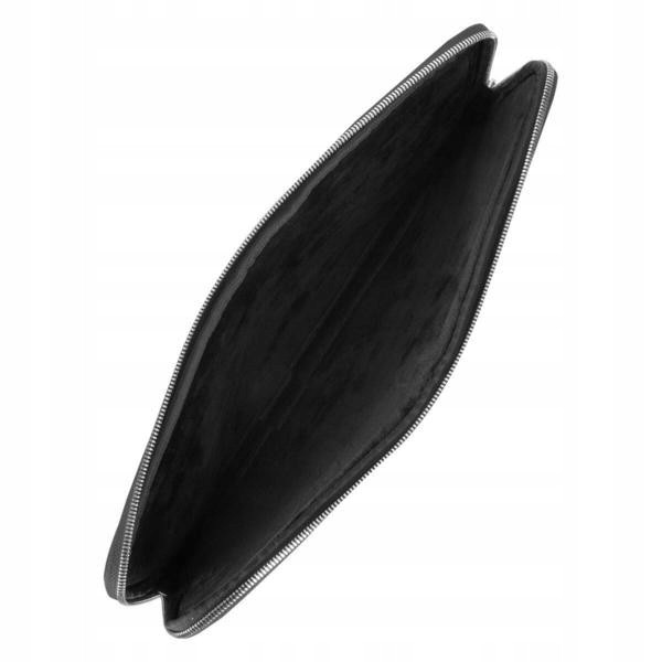Etui pentru laptop Targus Newport Sleeve, cu fermoar, interior captusit moale, din nylon rezistent la apa, negru, 11-12'', 330x240x27 mm, 1 buc