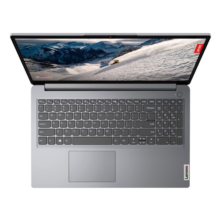 Laptop LENOVO IdeaPad 1 15AMN7, AMD Ryzen 3 7320U pana la 4.1 GHz, 15.6" HD, 16 GB RAM DDR5, SSD 1 TB, AMD Radeon 610M Graphics, Windows 11 Pro, Cloud Grey