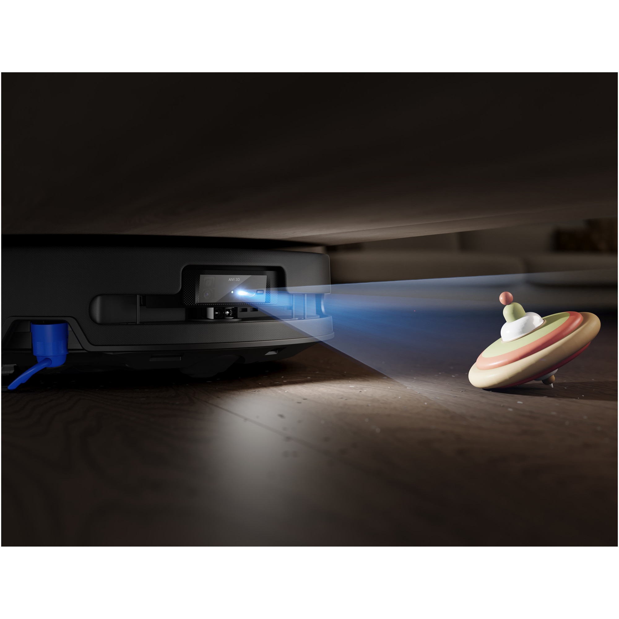 Aspirator robot DEEBOT T90 Pro Omni Ecovacs, putere de aspirare 30000Pa + BLAST, TruEdge 3.0, OZMO ROLLER 3.0, Airflow, TruePass Adaptive 4WD Climbing System, rezervor apa 110ml, cos praf 250ml, incarcare aprox 2h 50min, baterie Li-Ion 4000mAh, Negru