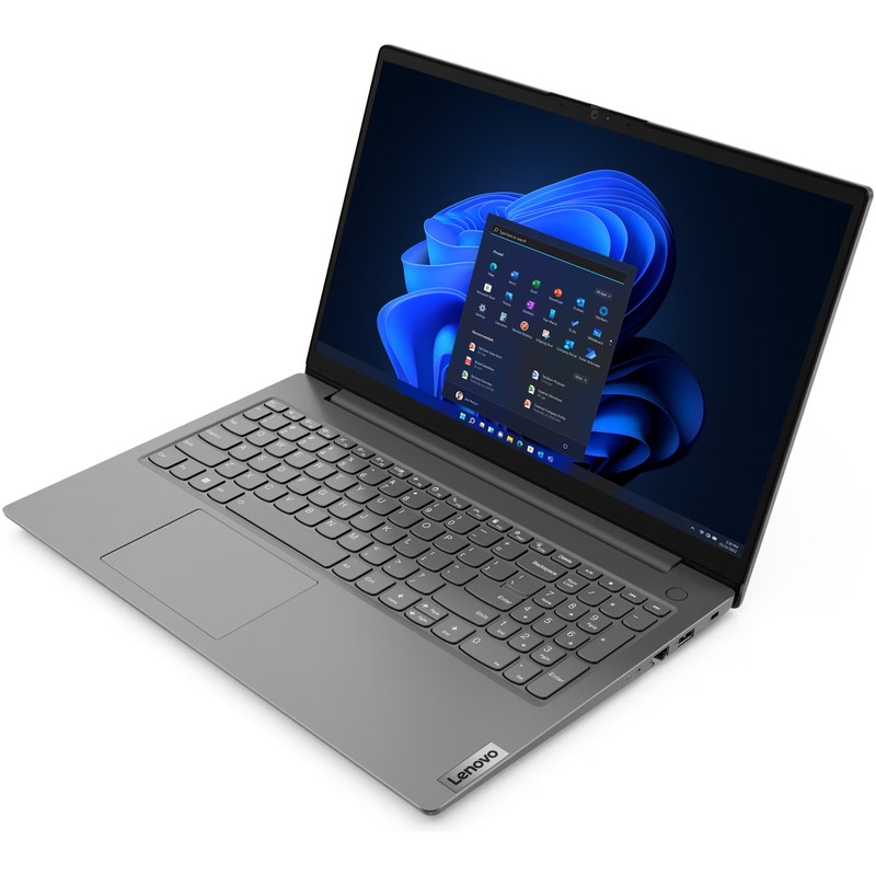 Laptop Lenovo V15 G4 ABP cu procesor AMD Ryzen™ 7 7730U pana la 4.5GHz, 15.6" Full HD, IPS, 12GB DDR4, 512 GB SSD, Video Integrated AMD Radeon™ Graphic, No OS, Business Black