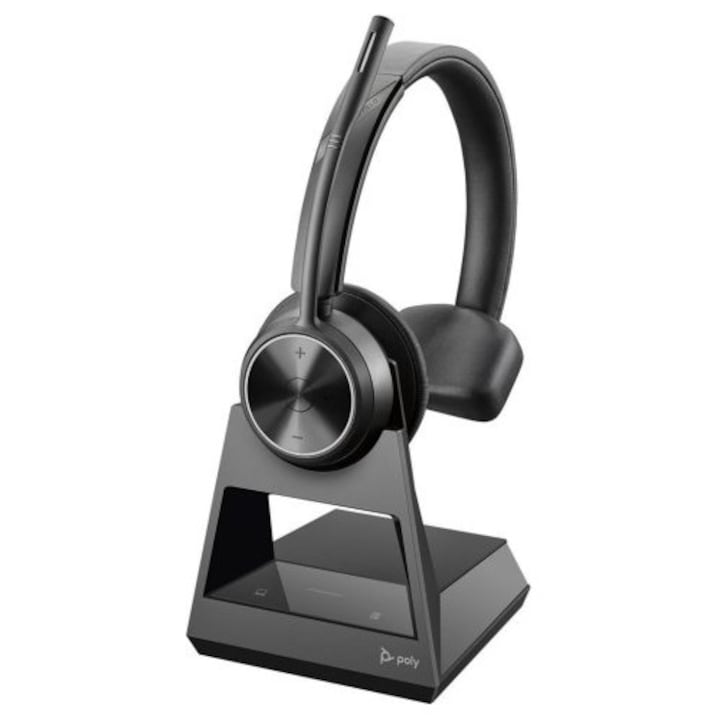 Poly Plantronics Savi 7310 Mono безжична DECT 1880-1900MHz Teams слушалка черна, 247278, микрофон/слушалка