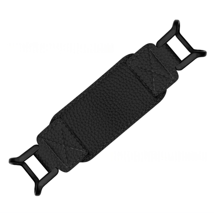 Suport universal pentru tablete 6-8 inch cu banda elastica negru PU piele