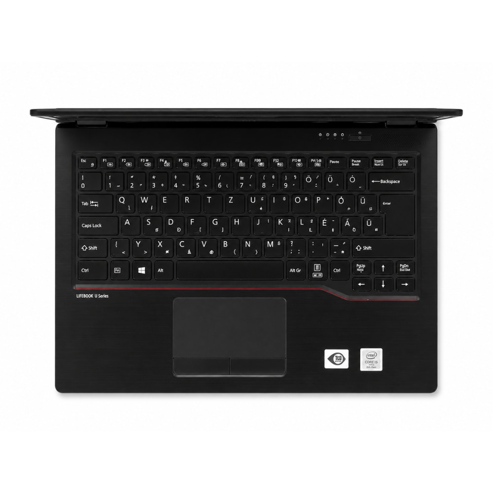 Laptop Fujitsu LifeBook, Intel Core i5 10310U, 12GB Memory, 2000GB SSD, 14" FullHD, Black, Hungarian Layout, Windows 11 Pro + Office 24 Pro