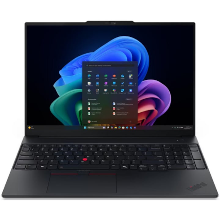 Laptop Lenovo ThinkPad E16 G4 WUXGA 16 inch Intel Core Ultra 5 325 16GB 512GB SSD Free Dos Black