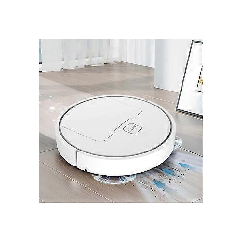 Aspirator robot 3-in-1, negru-alb, 16x16x6cm, mop, autoincarcare