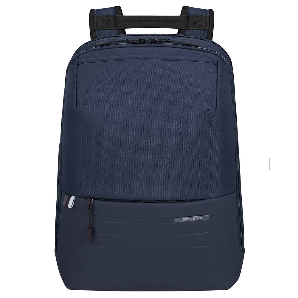 Rucsac pentru laptop, Samsonite, Poliester, Cu port USB, Bleumarin