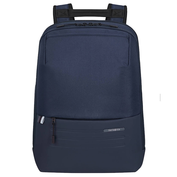 Rucsac pentru laptop, Samsonite, Poliester, Cu port USB, Bleumarin