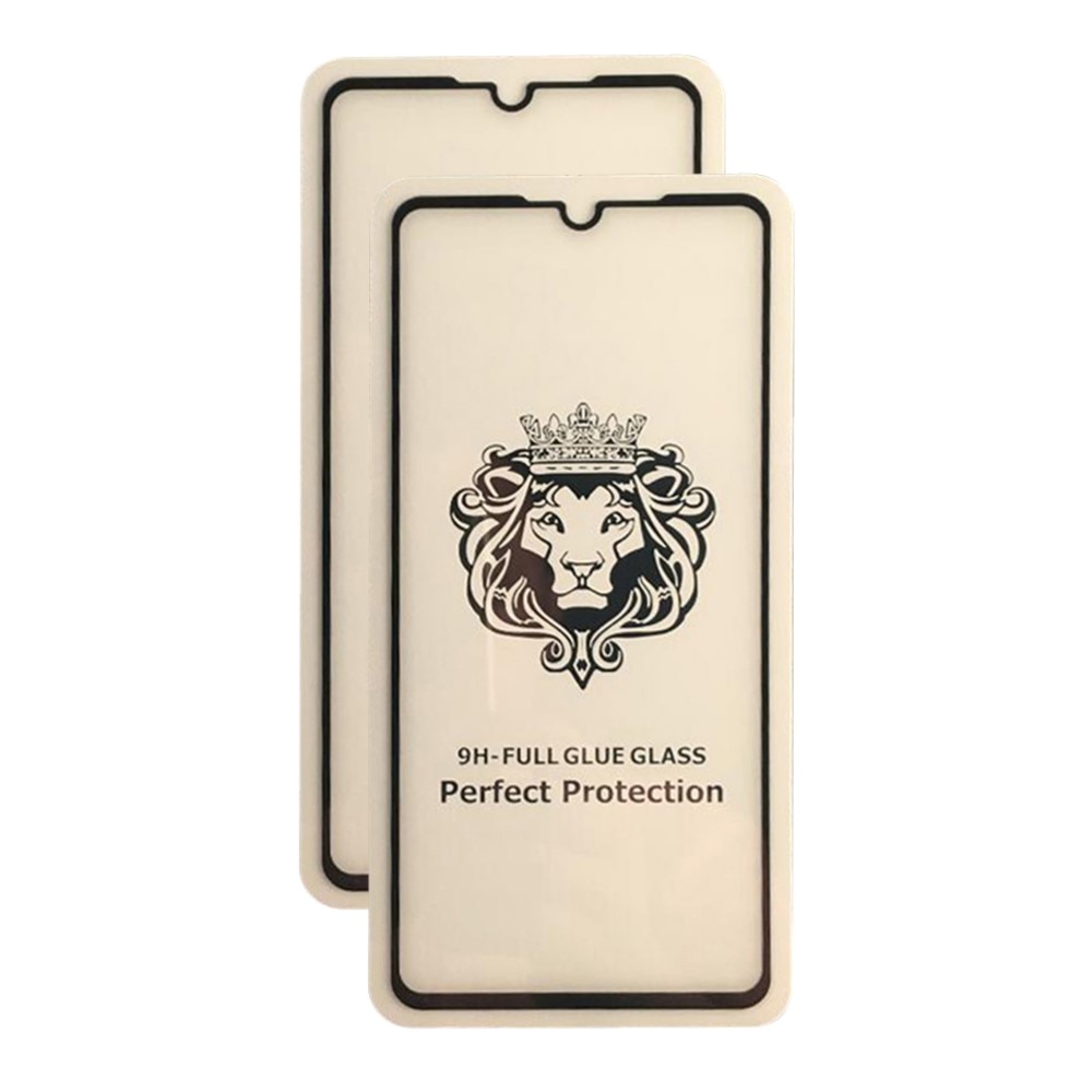 Folie sticla FULL GLUE compatibila cu Samsung Galaxy A51, Negru