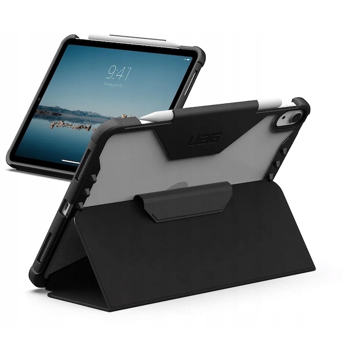 Husa tableta Urban Armor Gear Folio pentru iPad Air 11", 27,9cm, cu suport