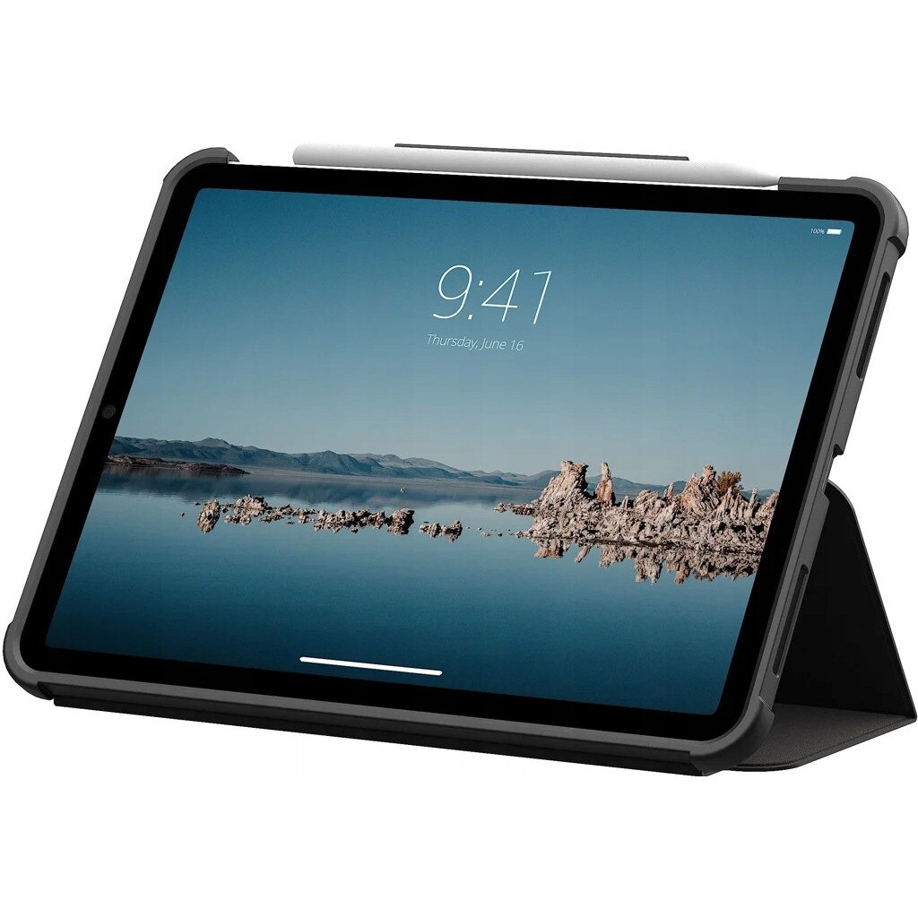 Husa tableta Urban Armor Gear Folio pentru iPad Air 11", 27,9cm, cu suport
