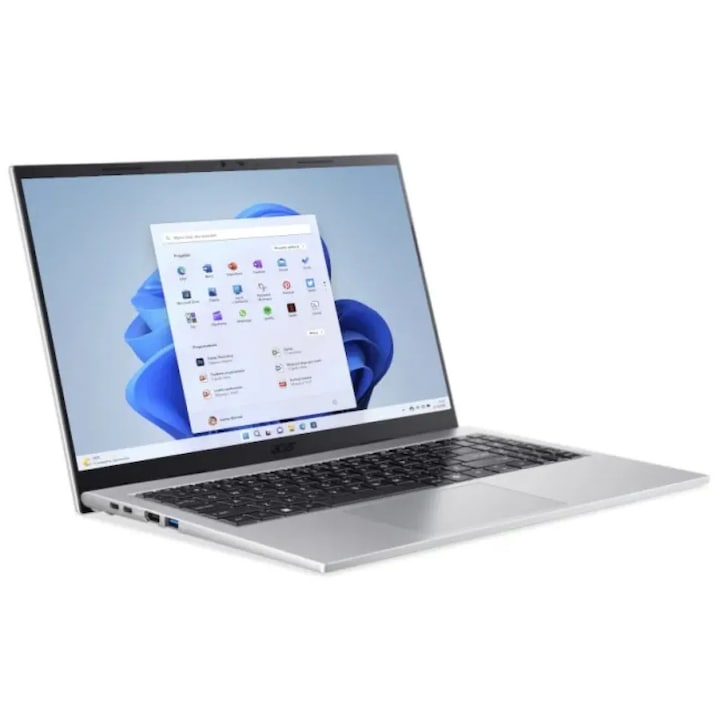 Laptop Acer Aspire Go 15 Intel Core 5 120U 15.6inch 16GB 512GB Windows 11 Home Argintiu
