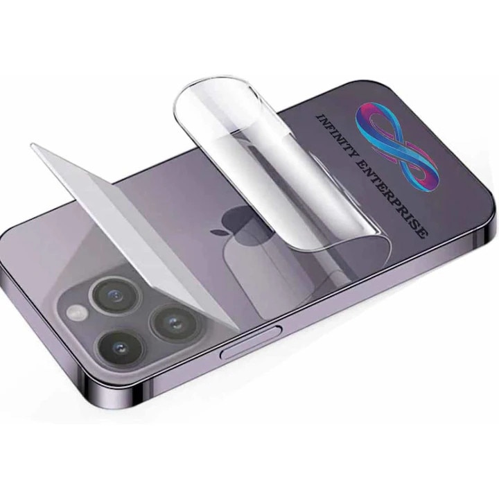 Folie Spate pentru Honor Magic8 Lite, Folii de protectie Premium Infinity Enterprise pentru ecran telefon din Hydrogel Regenerabil AntiShock, Flexibil, protectie si lipire Completa, Silicon, Set complet pentru Instalare usoara