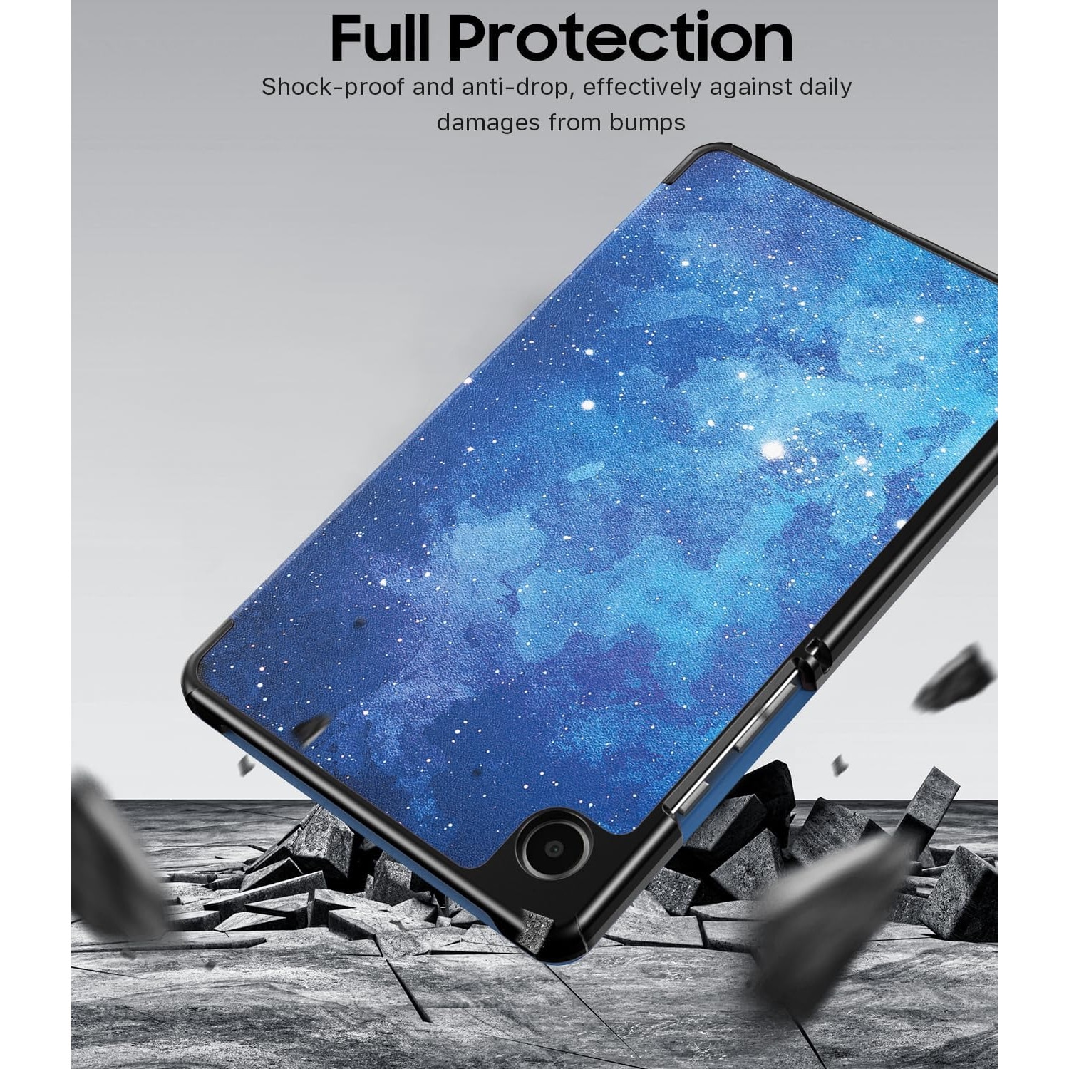 Husa Slim Sigloo, Smart Cover, Trifold, pentru Lenovo Tab M10 Plus 10.6" (3rd gen) TB-125F, TB-128F, StarLight