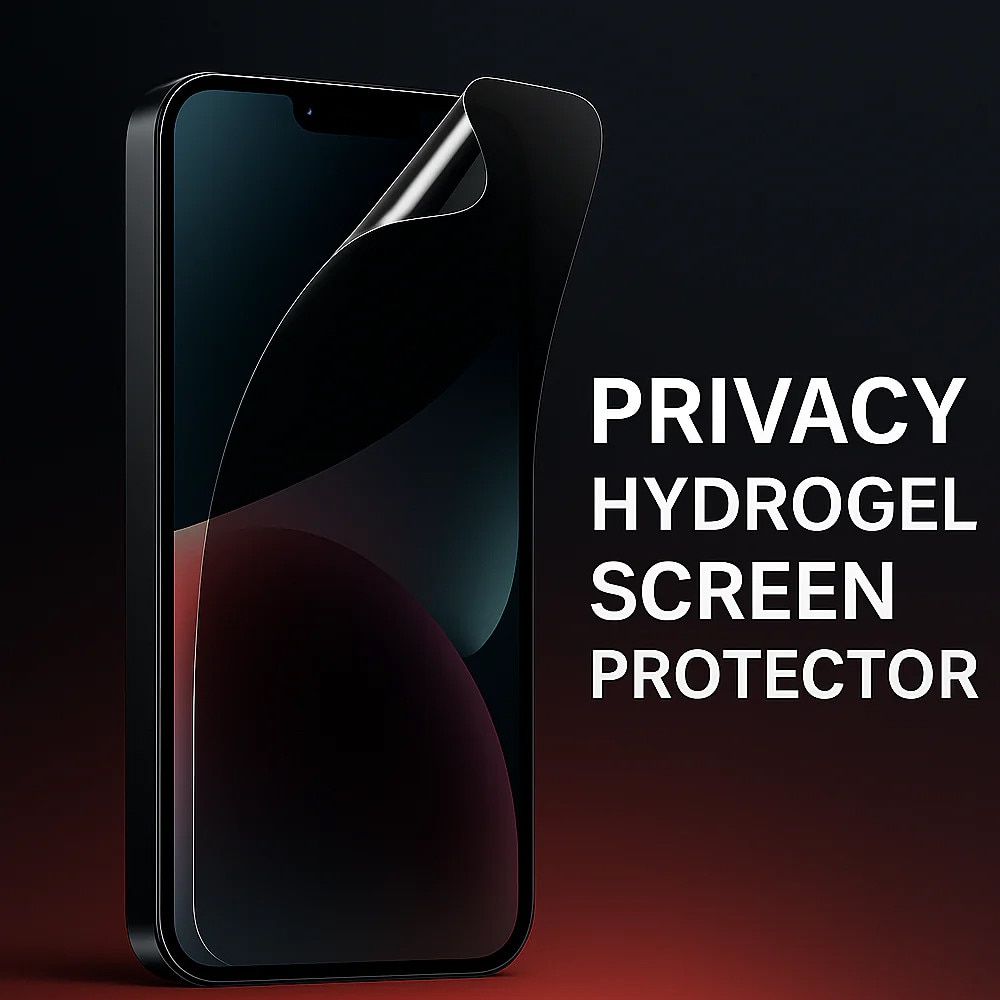 Folie PRIVACY FULL HD pentru Xiaomi 17, Lucioasa, Intimitate maxima, Securitate date, Instalare acasa, Silicon Regenerabil, Anti-Spy Hydrogel, Anti Peeping