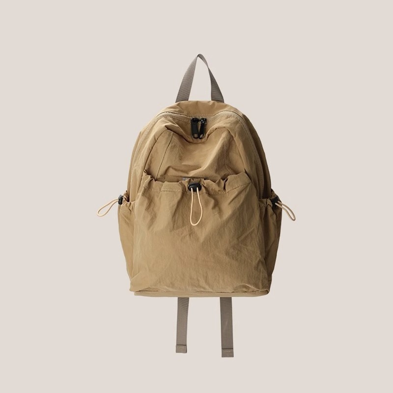 Rucsac laptop 15.6 inch, rezistent la apa, khaki, 2-3 zile, buzunare multiple, usor, 30x45x15cm