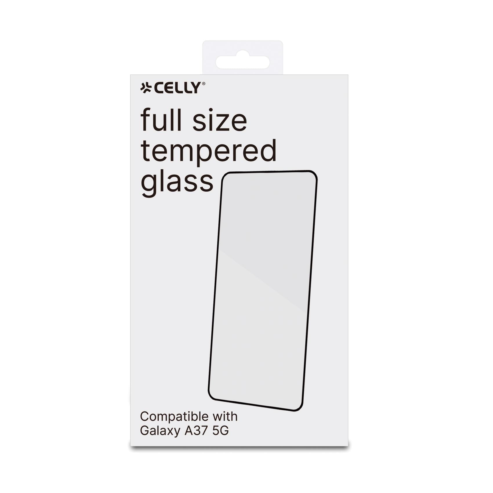 Folie de protectie Celly din sticla pentru Samsung Galaxy A37, Transparenta