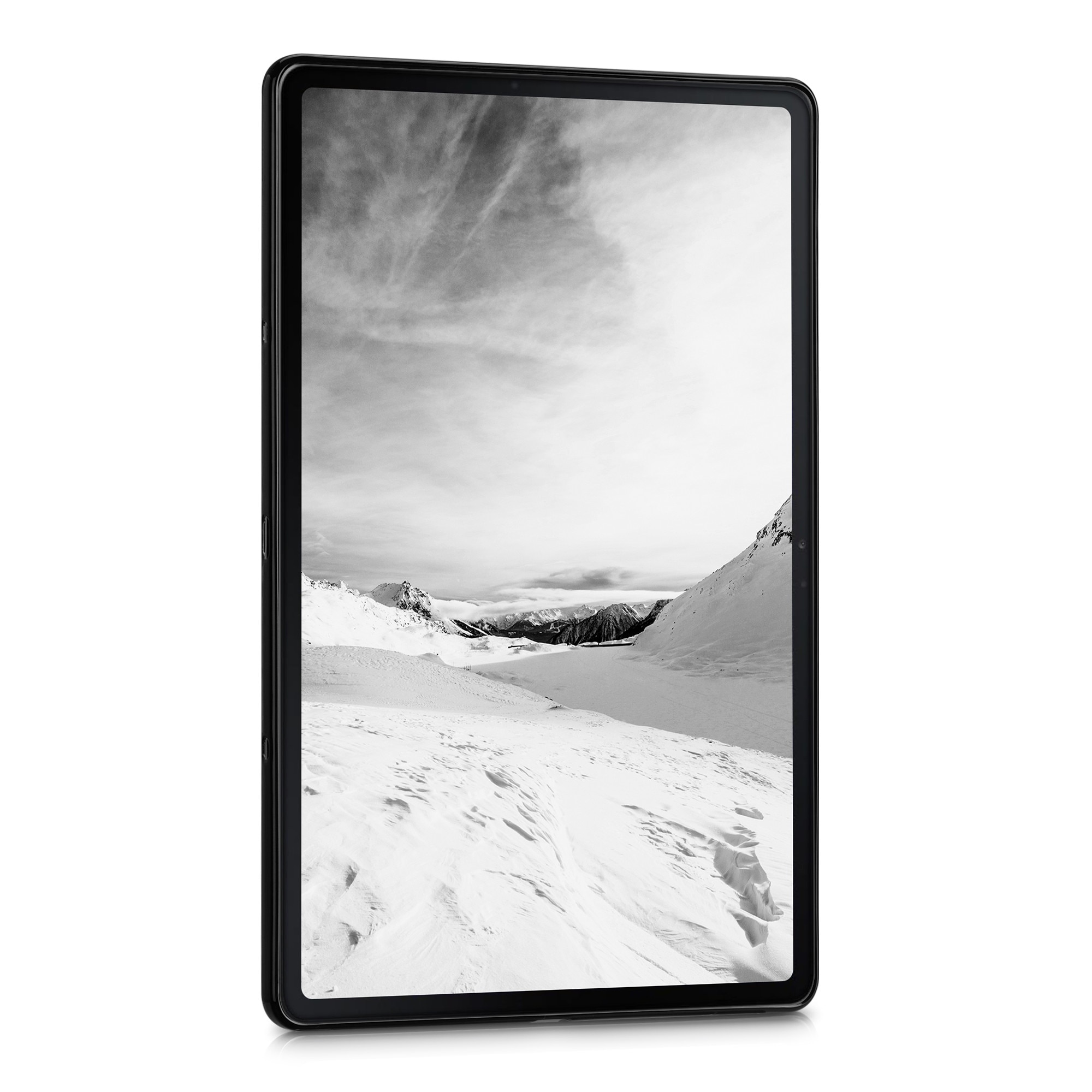 Husa pentru tableta Samsung Galaxy Tab S7 FE, Kwmobile, Negru, Silicon, 55438.01