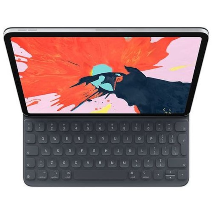 Husa cu tastatura magnetica iPad Pro 11 2018 wireless Bluetooth DUX DUCIS Black