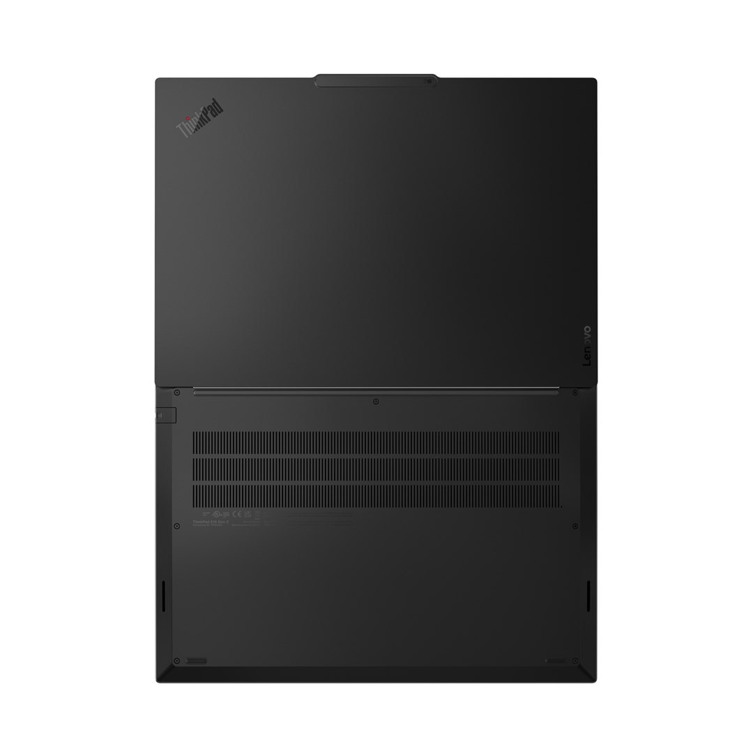 Laptop Lenovo ThinkPad E16 G3, 16" WUXGA, Intel® Core™ Ultra 7 258V pana la 4.8 GHz, 32 GB RAM LPDDR5x 8533, 1 TB SSD, Intel Arc Graphics, Windows 11 Pro, Black 1 TB