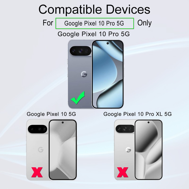 Folie Sticla Ibywind pentru Google Pixel 10 Pro 5G, Pachet 2, Sticla Securizata, protectie pentru obiectiv, Montaj Usor, Duritate Militara, Ultra HD, Anti Zgarieturi, Anti Socuri