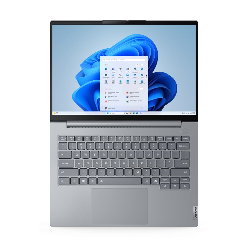 Laptop Lenovo ThinkBook 14 G8 IAL Procesor Intel® Core™ Ultra 5 225U 12M Cache, up to 4.80 GHz, 14" WUXGA, 16GB DDR5, 512GB SSD, Intel Graphics, Windows 11 Pro, Gri