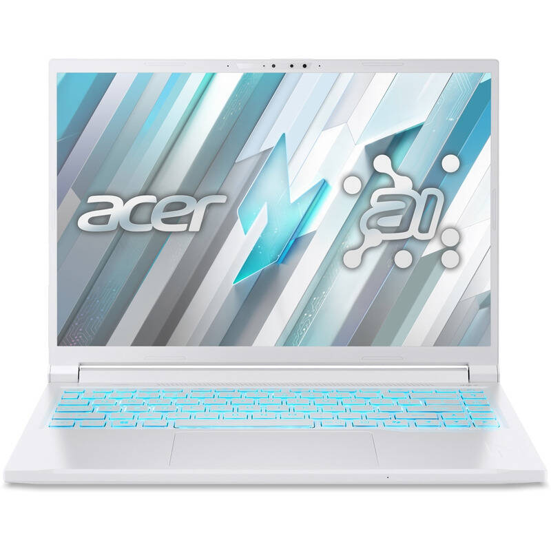 Laptop Acer Nitro V14 FHD 14.5 inch AMD Ryzen AI 5 340 16GB 1TB SSD RTX 5050 Windows 11 Pro Pearl White