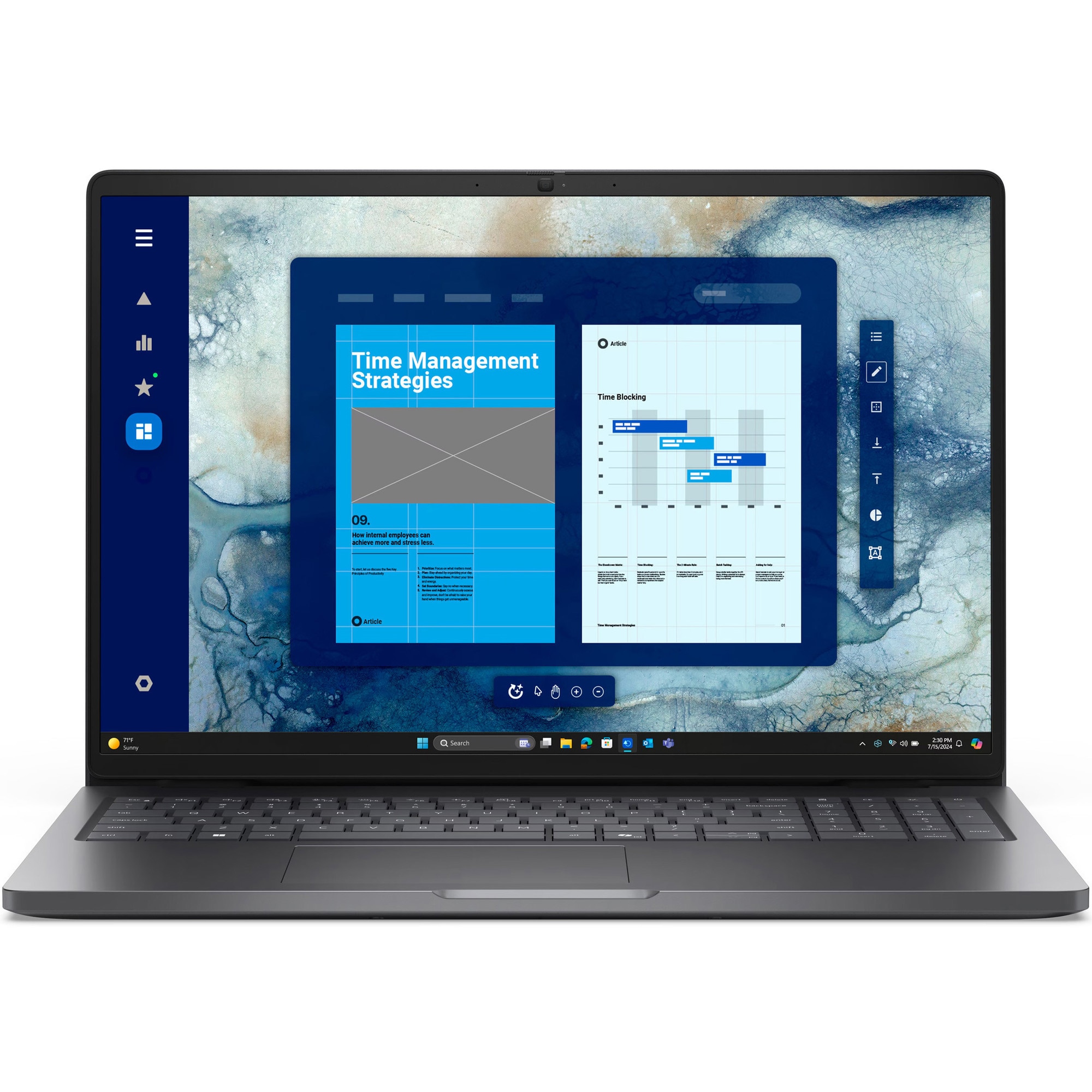 Laptop DELL 16'' Pro 16 PC16250, FHD+, Procesor Intel® Core™ 5 220U (12M Cache, up to 5.00 GHz), 16GB DDR5, 512GB SSD, Intel Graphics, Win 11 Pro, Magnetite, 3Yr ProSupport