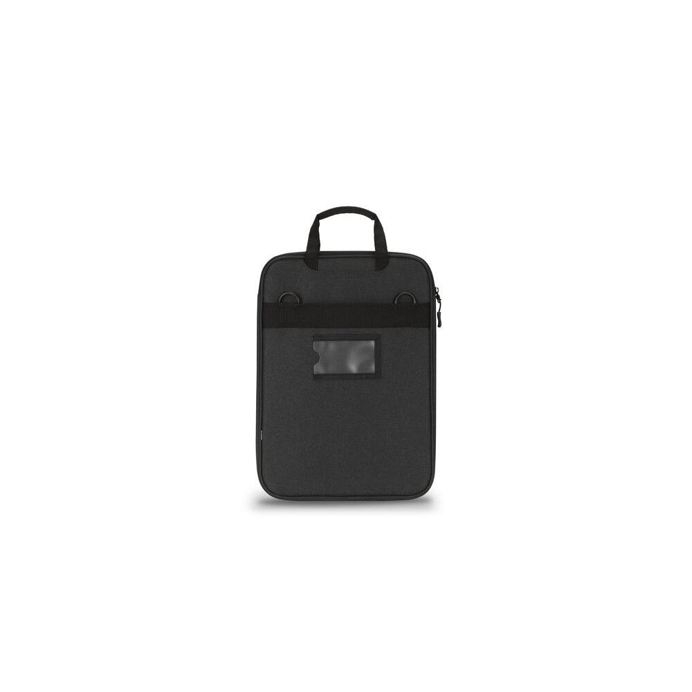 Husa pentru laptop, Kensington, Piele ecologica, pentru laptop de 14 inchi, Negru