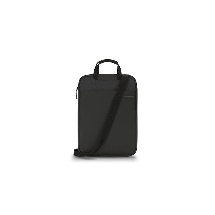 Husa pentru laptop, Kensington, Piele ecologica, pentru laptop de 14 inchi, Negru