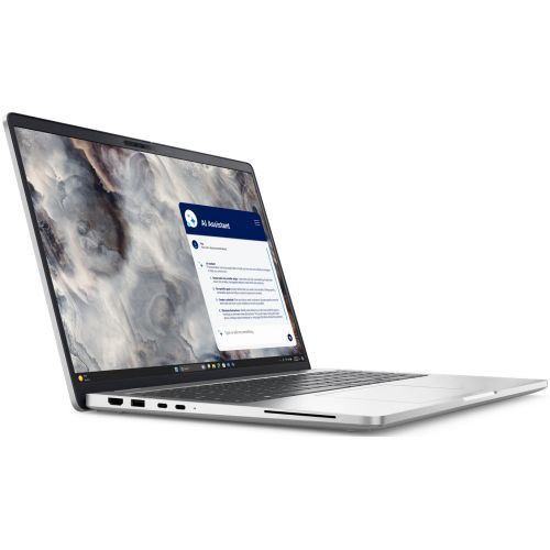 Laptop Dell Pro 16 Plus PB16250, 14 inch 1920 x 1200, Intel 265U 12 C / 14 T, 2.1 GHz - 5.3 GHz, 12 MB cache, 15 W, 16 GB DDR5, 512 GB SSD, Intel Graphics, Windows 11 Pro
