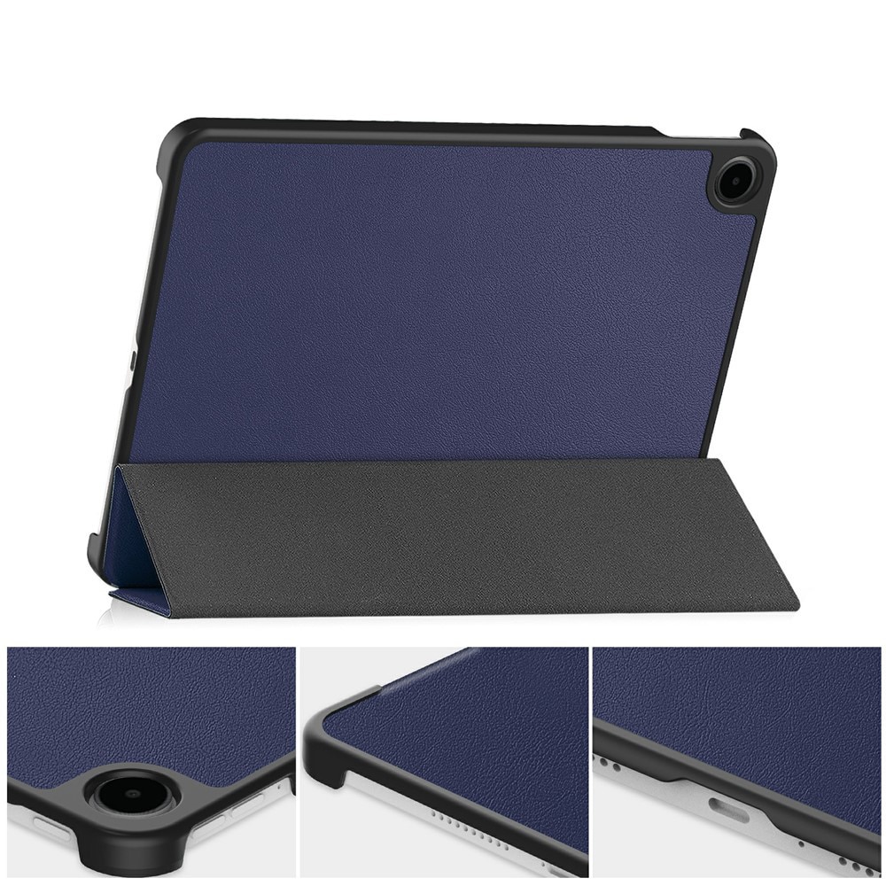 XGSM, husa cu clapeta (etui) din PU si PC, interior din microfibra, functie stand reglabila si protectie completa, OnePlus Pad Go 2, albastru