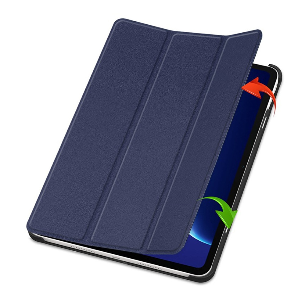 XGSM, husa cu clapeta (etui) din PU si PC, interior din microfibra, functie stand reglabila si protectie completa, OnePlus Pad Go 2, albastru