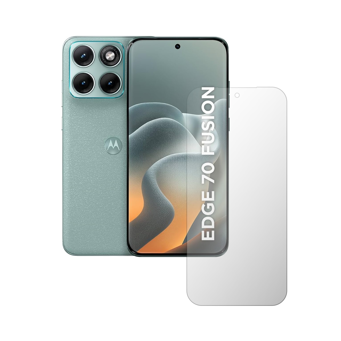 Folie Protectie Ecran Folie24, pentru Motorola Edge 70 Fusion, 1X Mata, Acoperire Case-Friendly ( Compatibile cu Carcasa ), Adeziva, Flexibila Antiamprenta