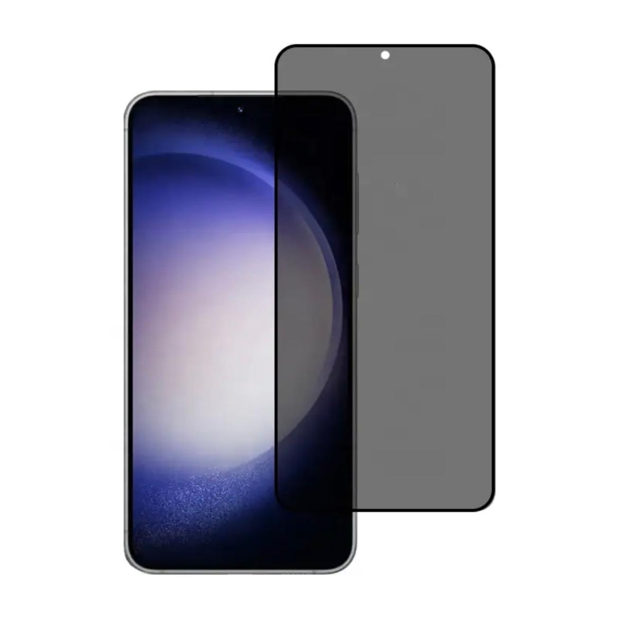 Folie protectie Privacy compatibIla cu Samsung Galaxy A54 5G Calitate profesionala, Full Cover Black