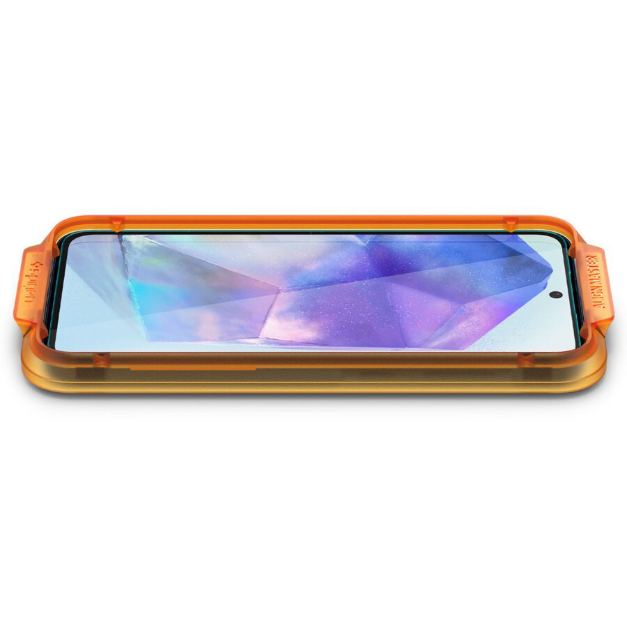 Folie pentru Samsung Galaxy A55 5G (set 2) - Spigen Glas.TR Align Master - Clear